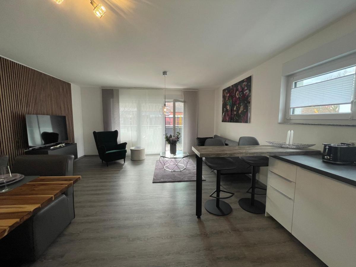 Exklusive Wohnung Zentral Mit Grossem Balkon Losheim Ngoại thất bức ảnh