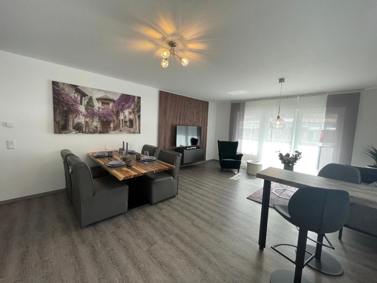 Exklusive Wohnung Zentral Mit Grossem Balkon Losheim Ngoại thất bức ảnh