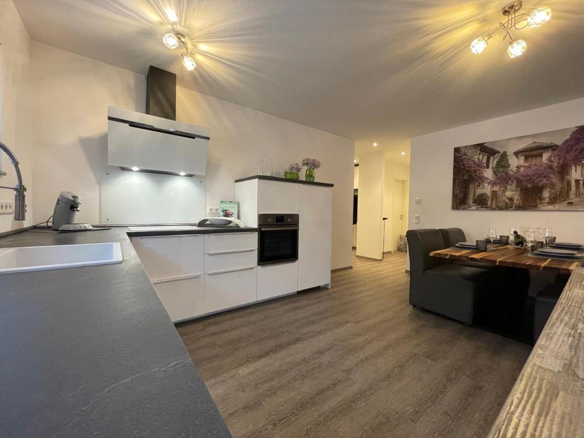 Exklusive Wohnung Zentral Mit Grossem Balkon Losheim Ngoại thất bức ảnh